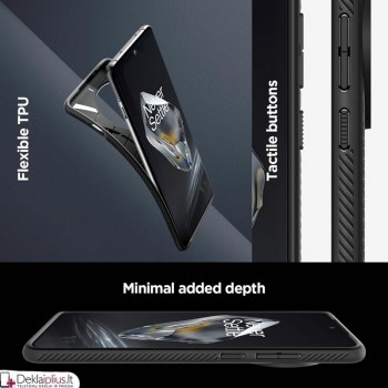 Spigen Liquid Air dėklas - juodas (Oneplus 12 5G)